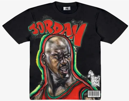 Barriers Worldwide 23 Jordan Is Back T-Shirt Black