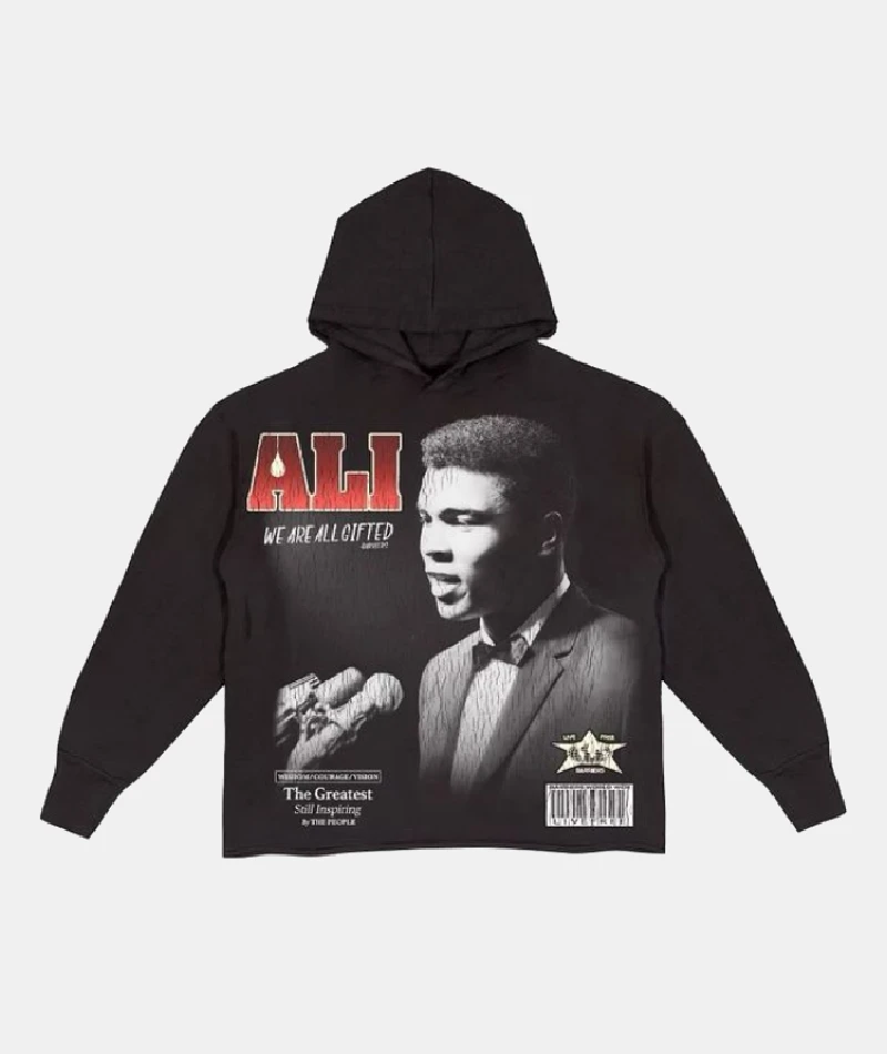 Barriers Muhammad Ali Hoodie Black Barriers Muhammad Ali Hoodie Black