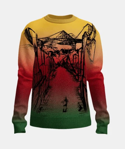 Barriers Worldwide Rugby Sweatshirt Red/Yellow