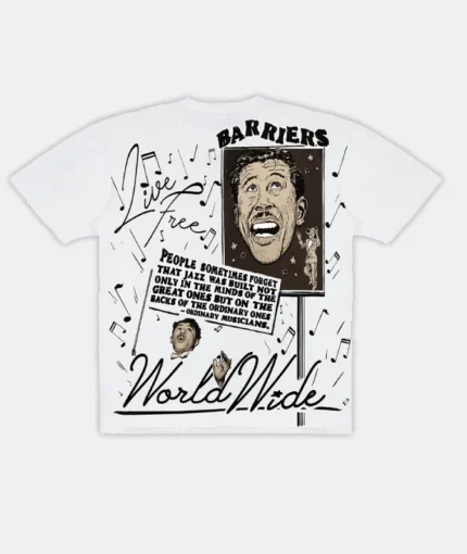 Barriers Worldwide Cab Calloway T-Shirt White