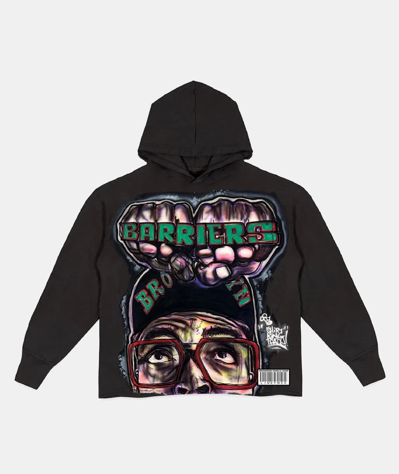 Barriers Worldwide Spike’s Joint Hoodie Black Barriers Worldwide Spike’s Joint Hoodie Black